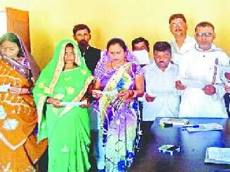 Village leaders took oath
